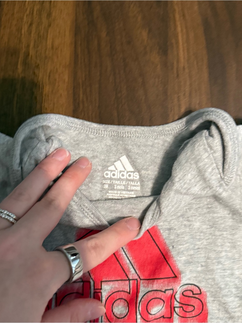 ✨2/$6✨ Baby boy adidas onesie - Picture 2 of 2